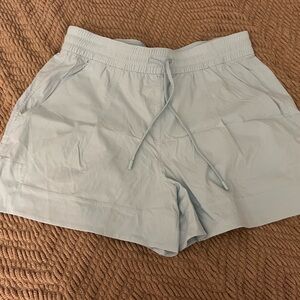 lululemon workout short blue size 8